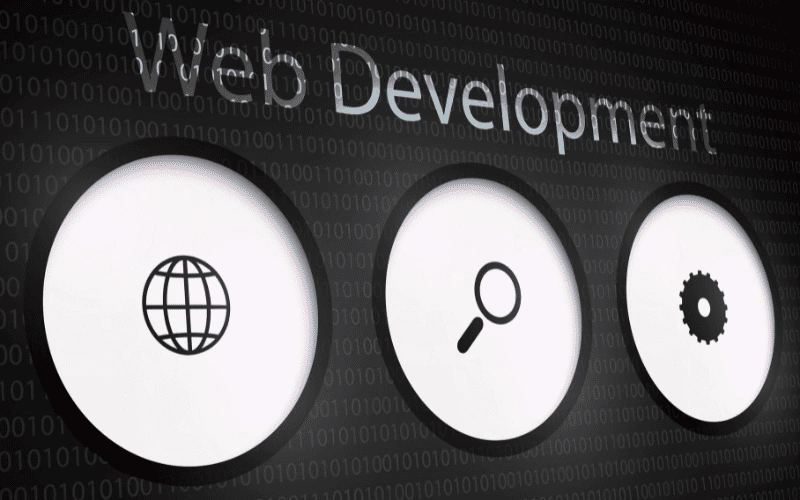 Website UI design showcase